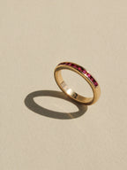 Channel Set Ruby Band