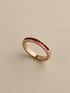 Channel Set Ruby Band