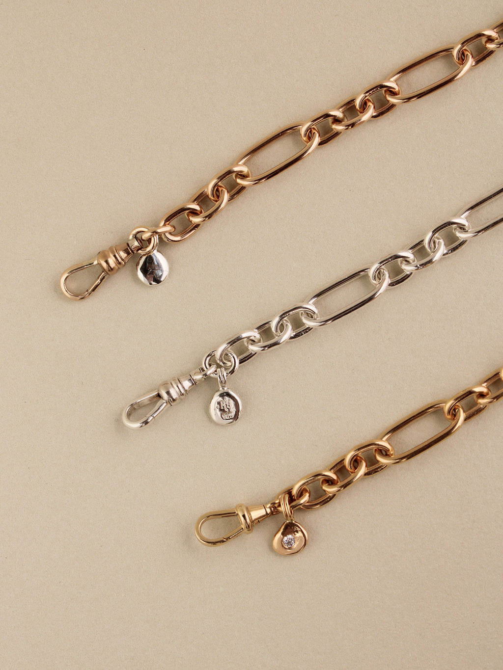 Trombone Chain Bracelet