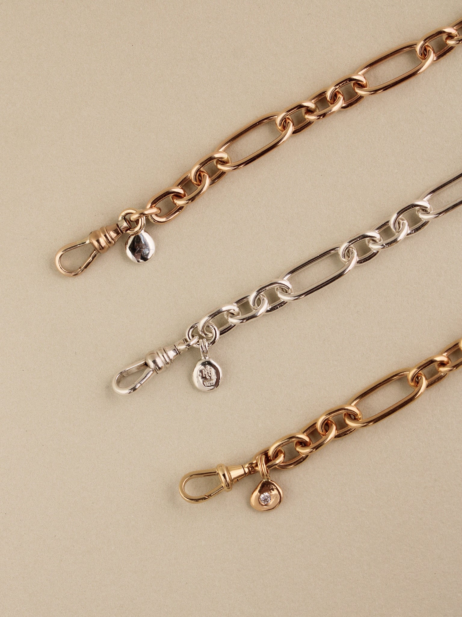 Trombone Chain Bracelet