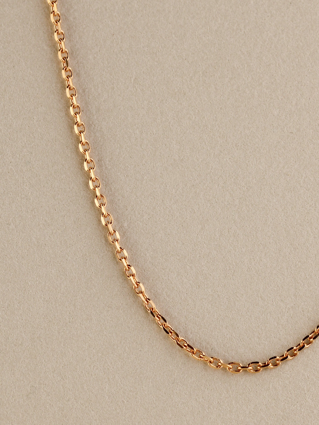 Diamond Cut Cable Chain, 1.4mm, 18"