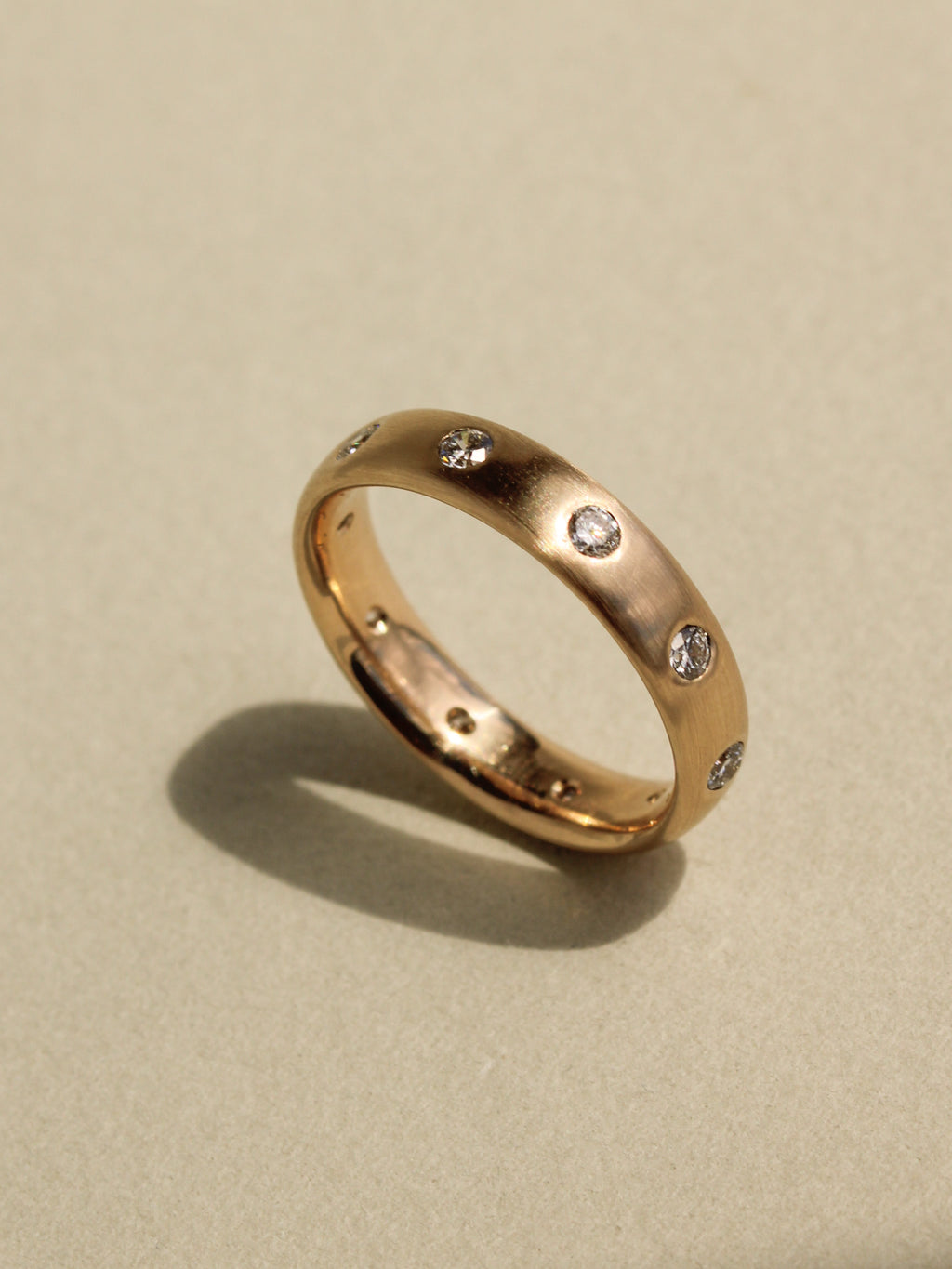 Oval Eternity Band