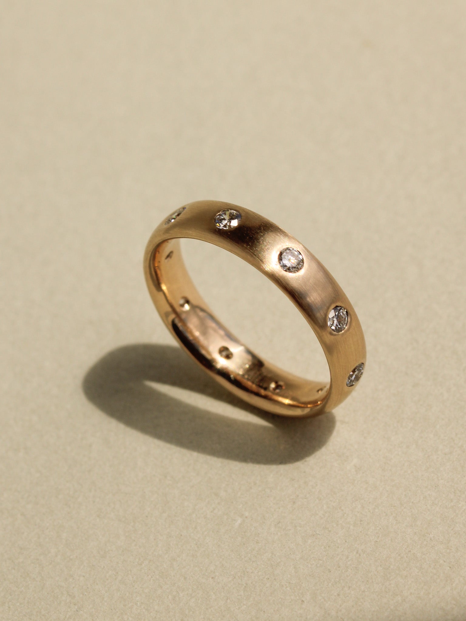 Oval Eternity Band