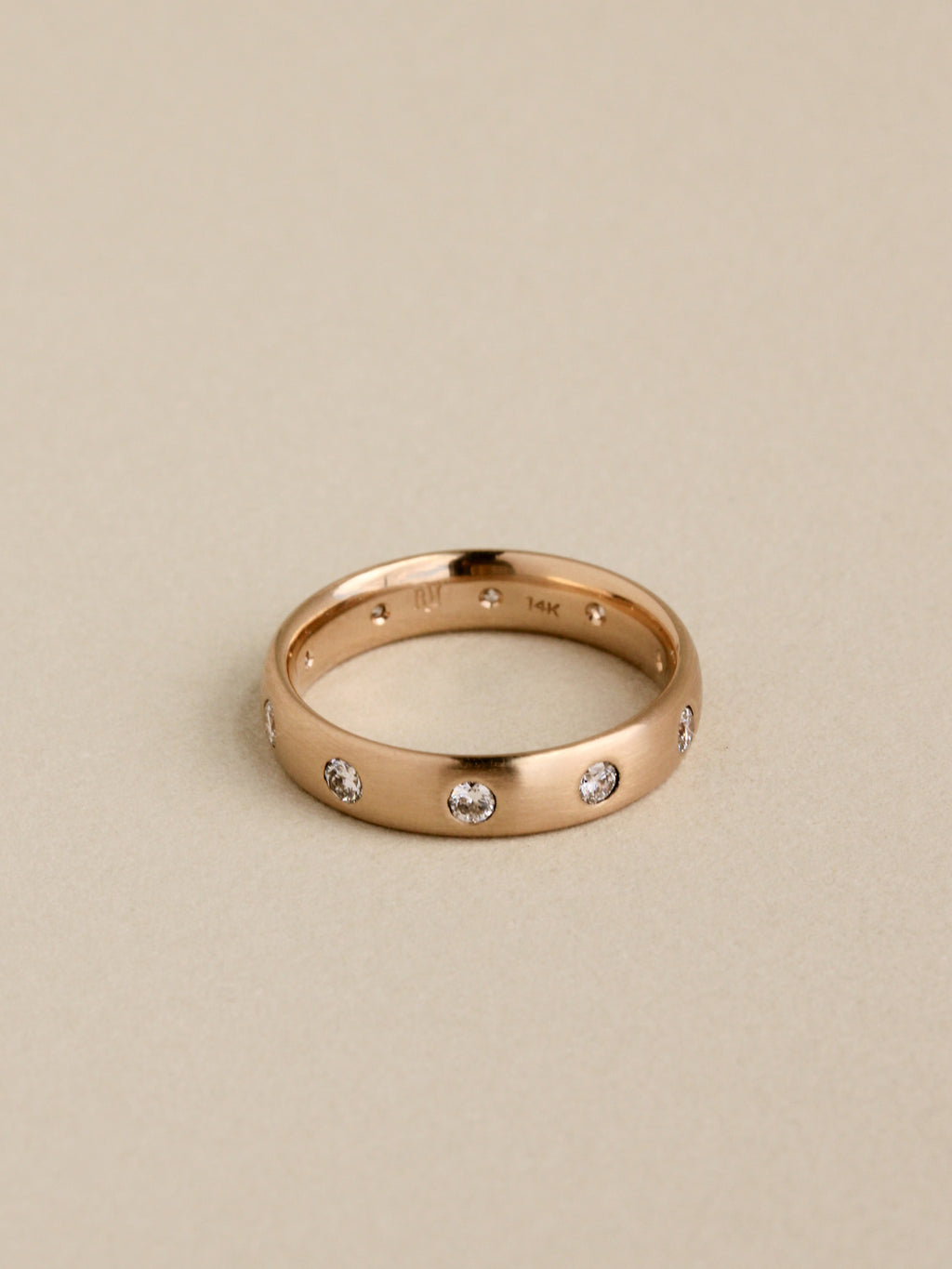 Oval Eternity Band