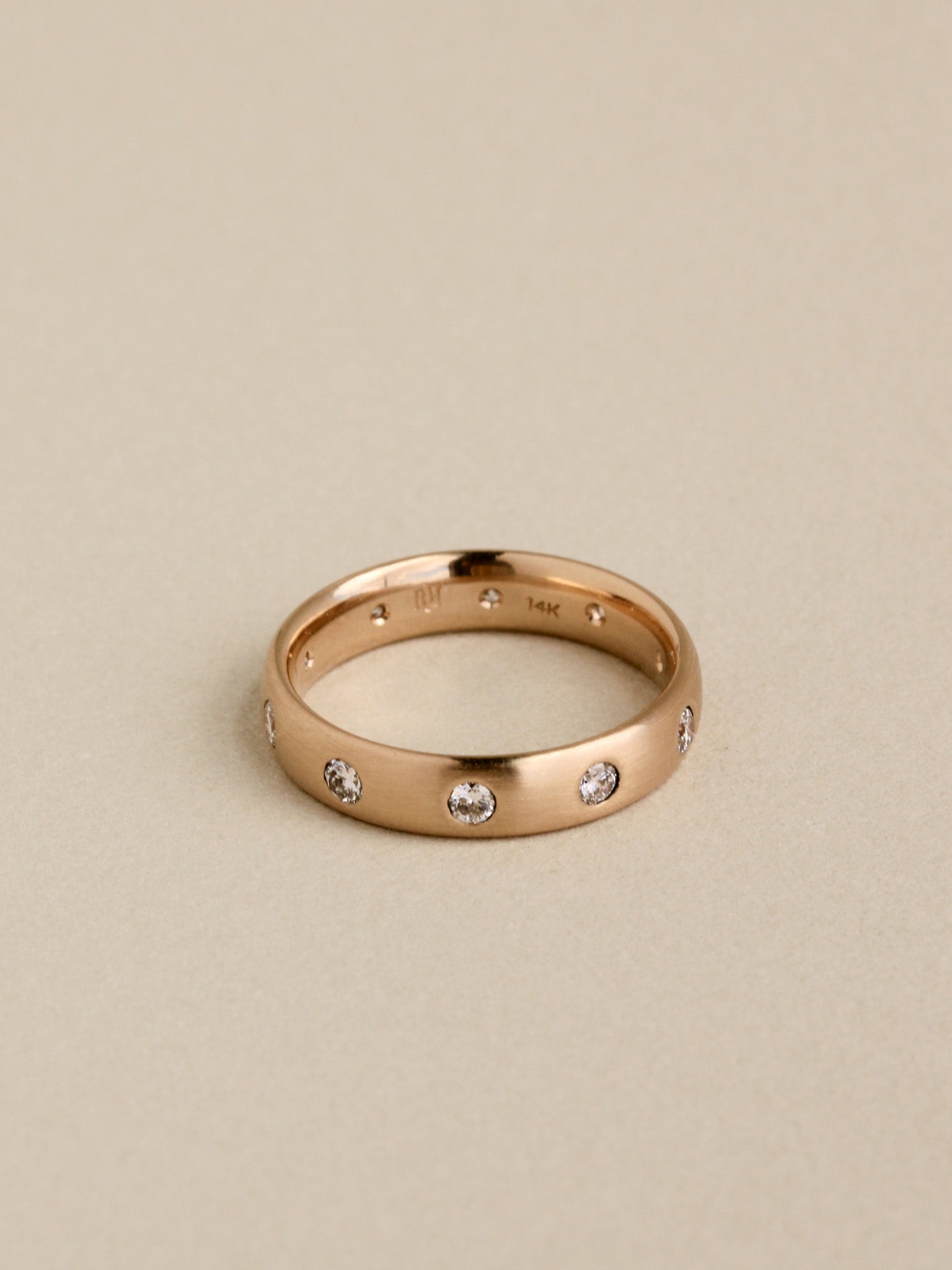 Oval Eternity Band