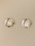 Fluted Fan Earrings