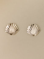 Fluted Fan Earrings