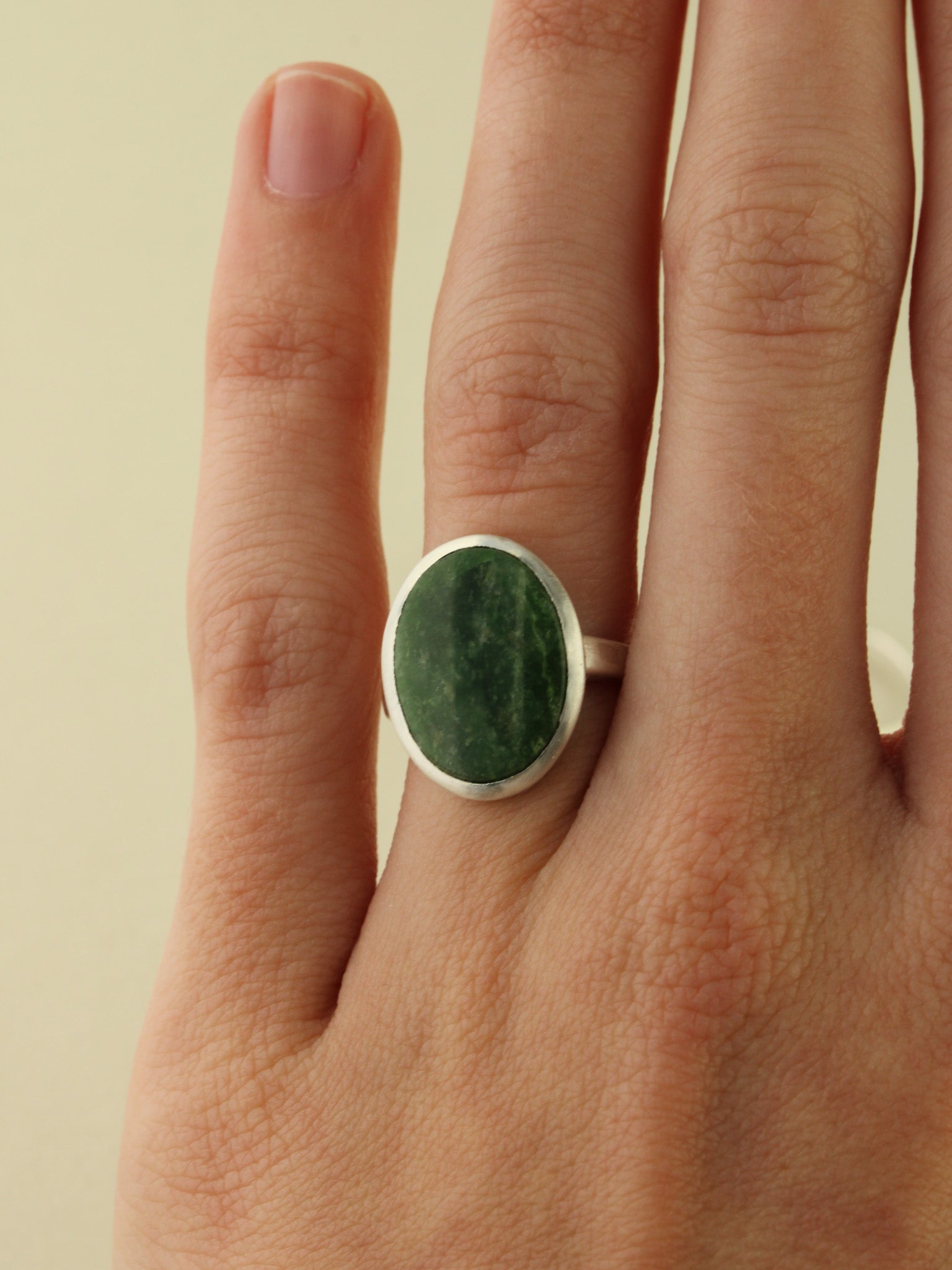 Tazza Ring | Nephrite