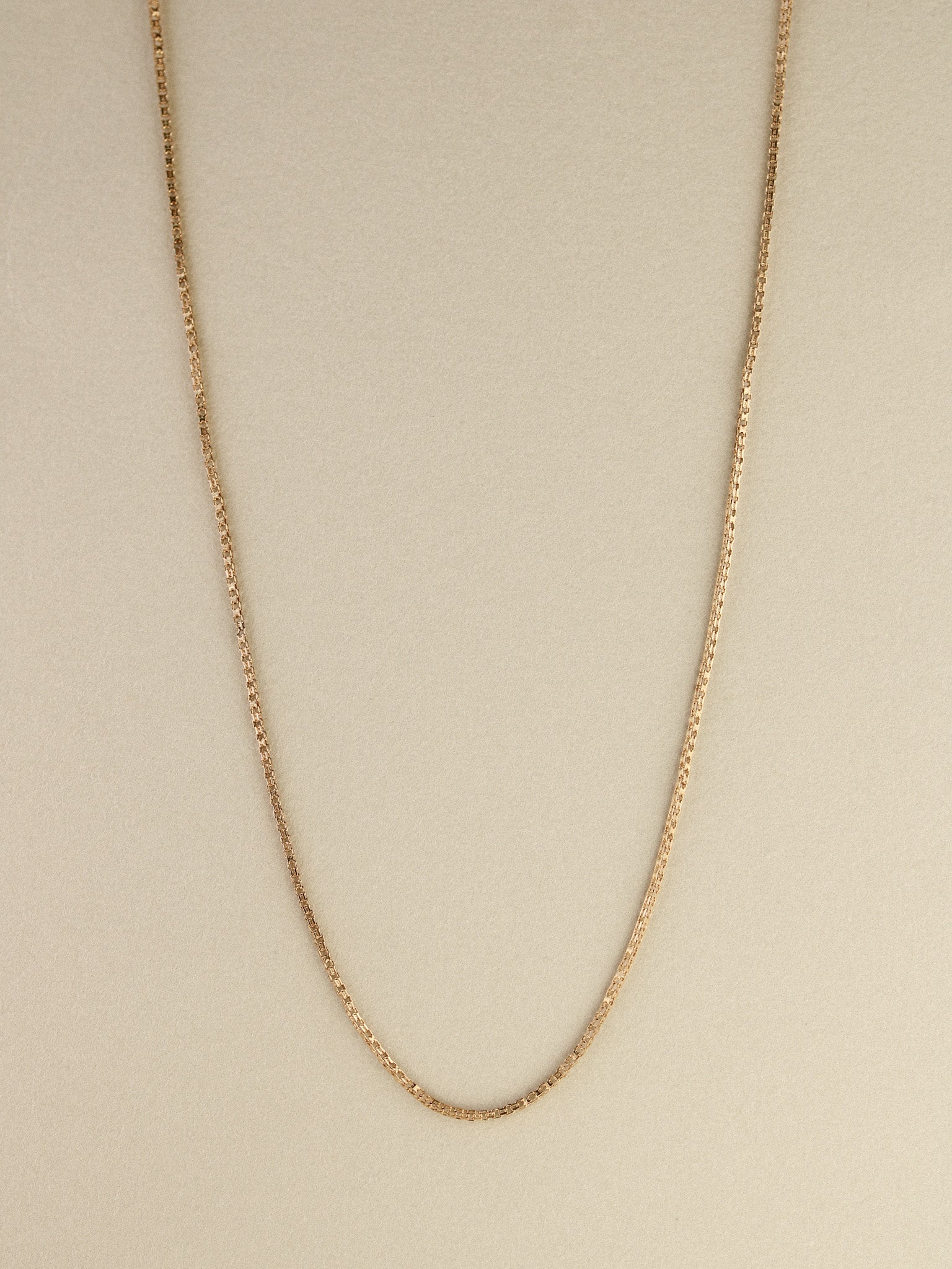 Decorative Box Chain, 16", 1.1mm
