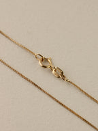 Dainty Box Chain, 18", 0.54mm