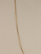 Dainty Box Chain, 18", 0.54mm