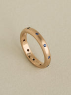 Sapphire Eternity Band