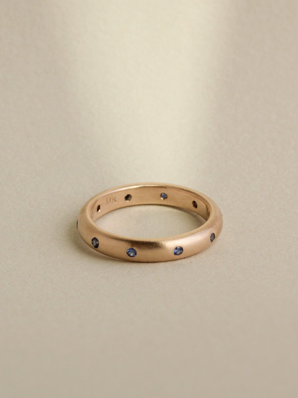 Sapphire Eternity Band
