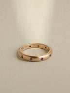 Sapphire Eternity Band
