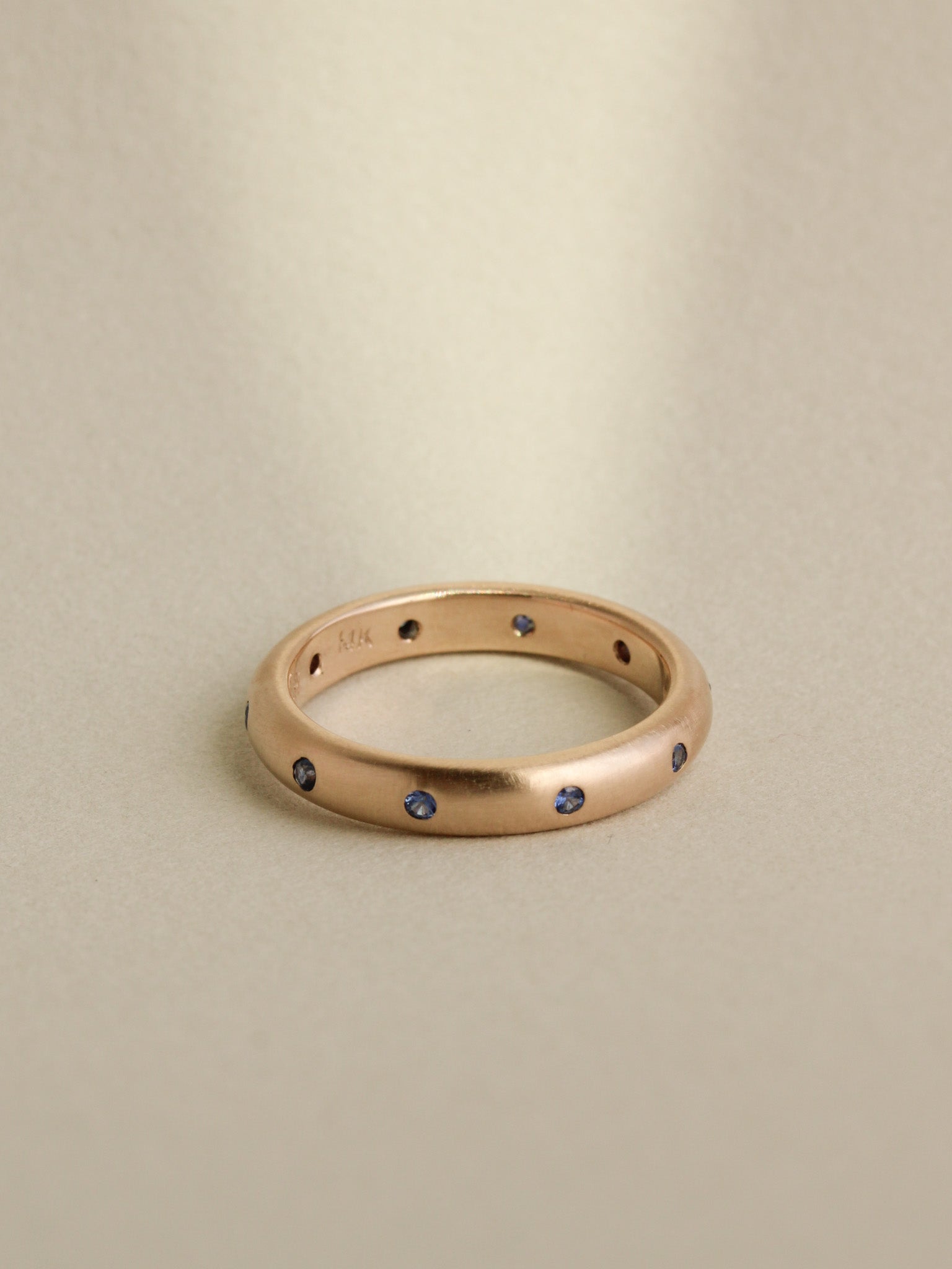 Sapphire Eternity Band