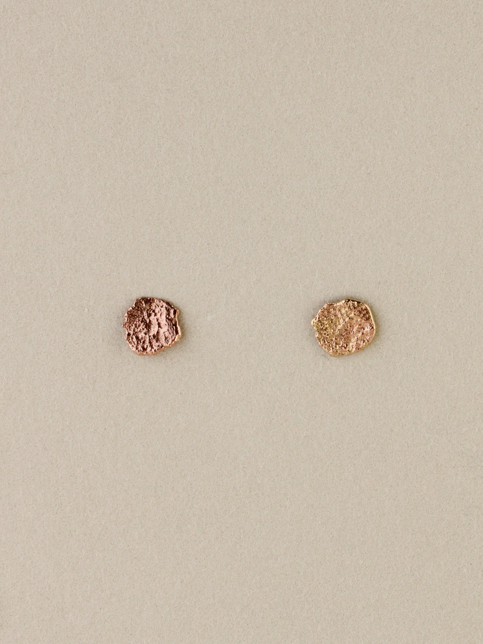 Hammered Scrap Studs