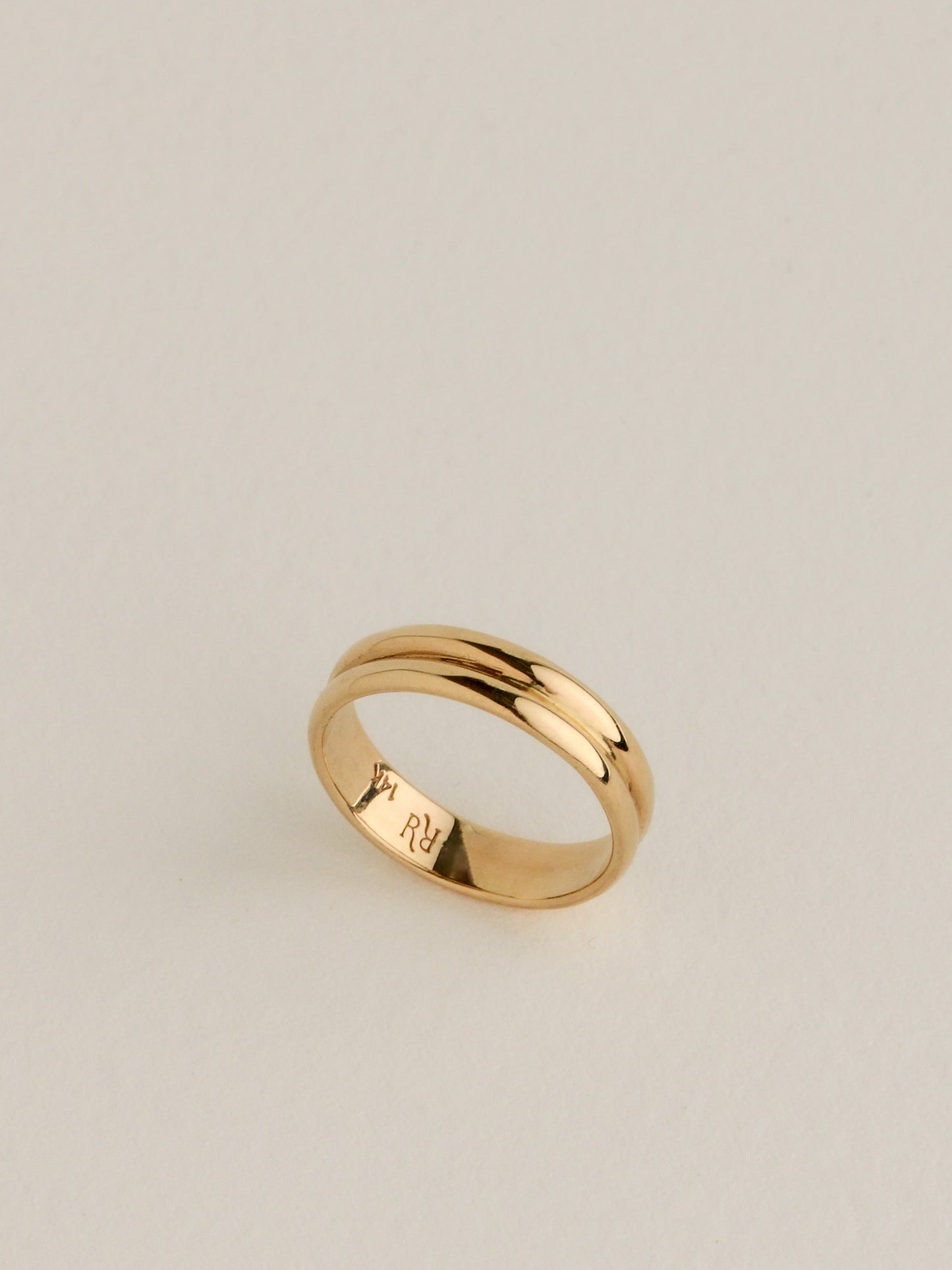 14k Gemini Ring