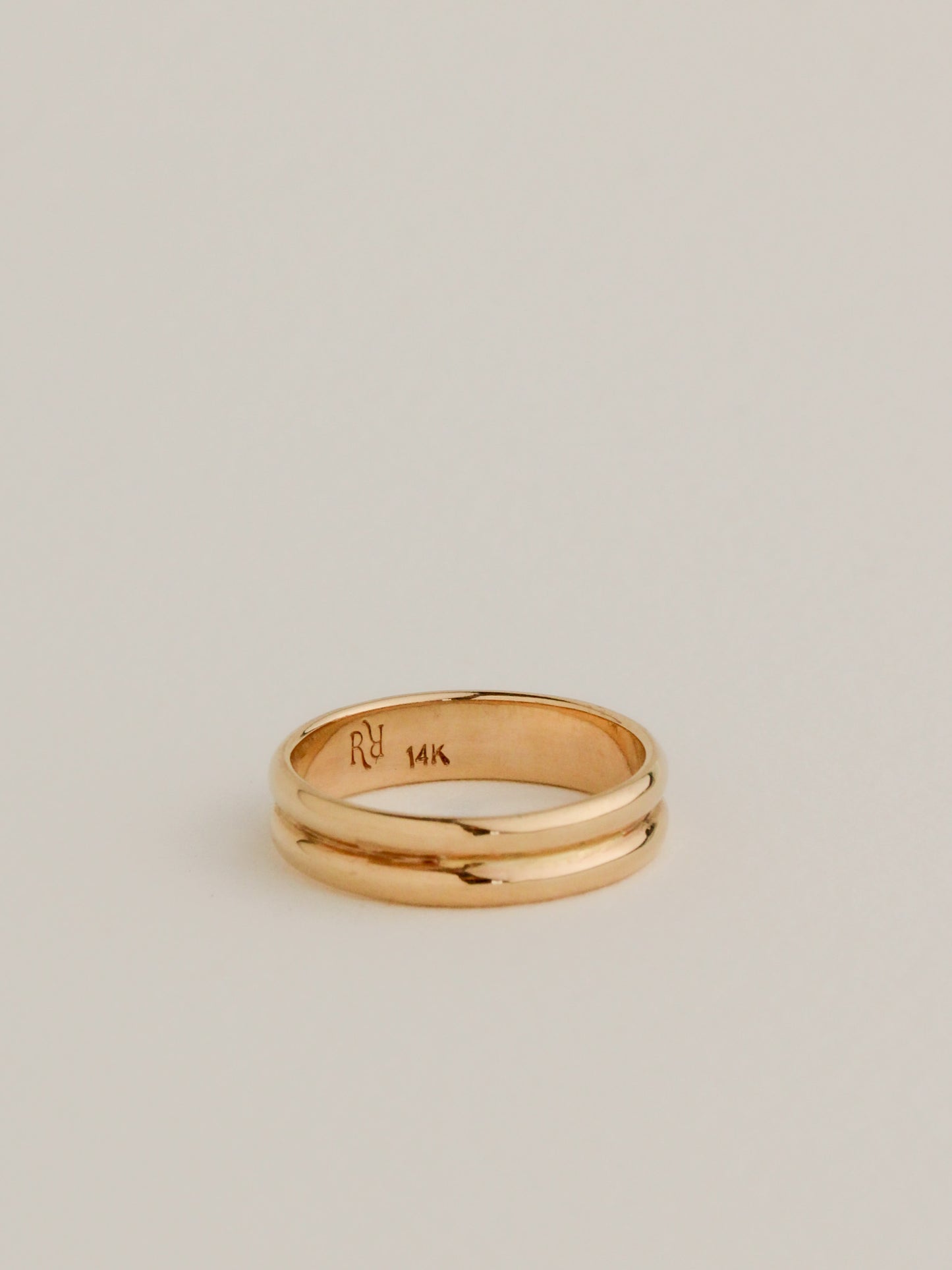 14k Gemini Ring