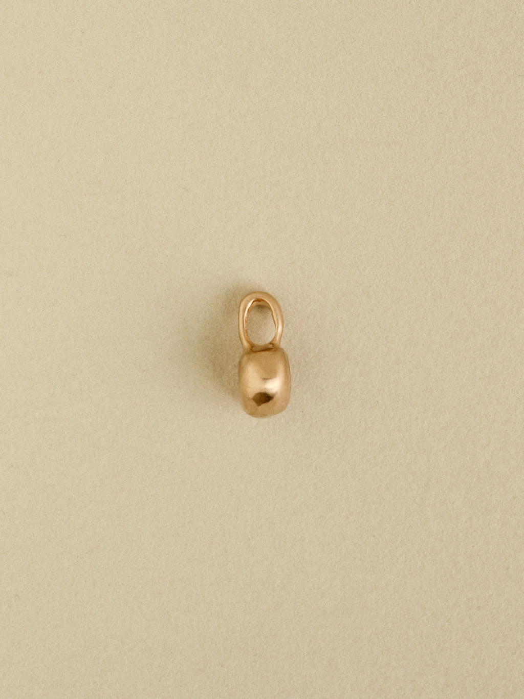 Sculpted Imperial Topaz Charm
