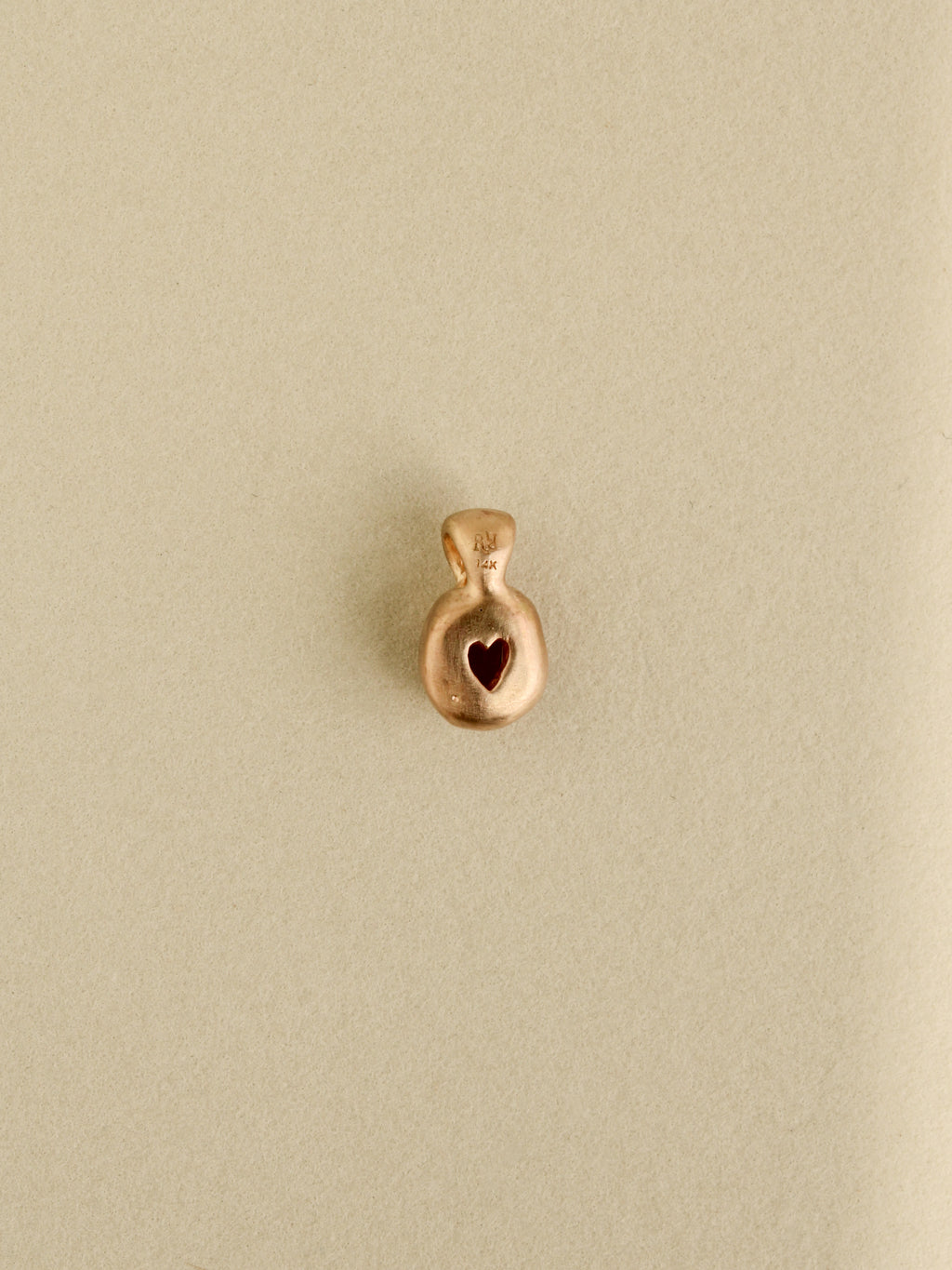 Sculpted Tourmaline Charm