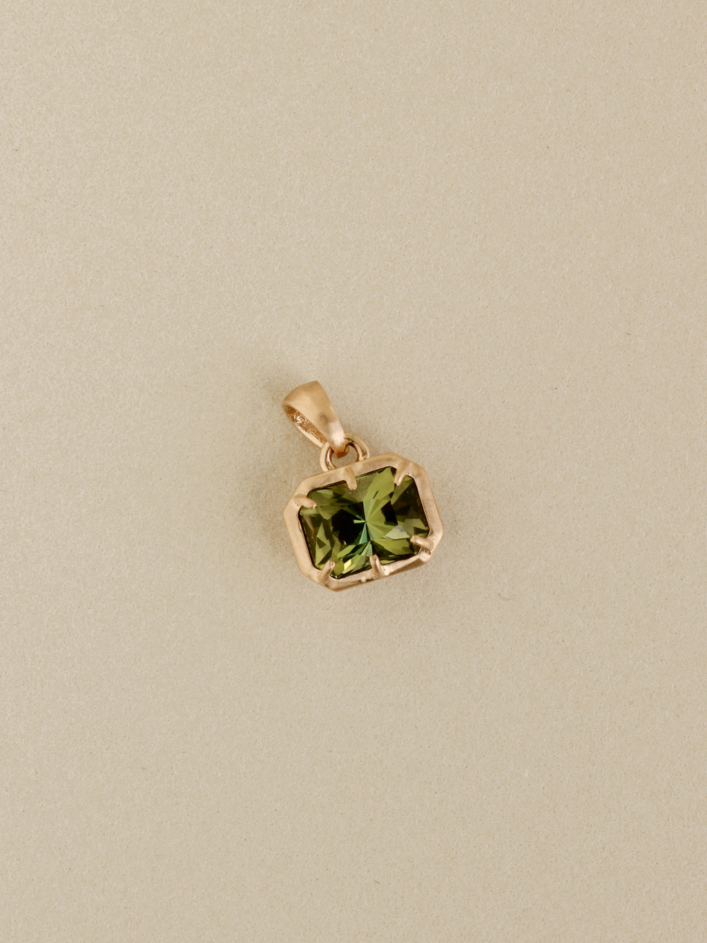 Radiant Tourmaline Arris Charm
