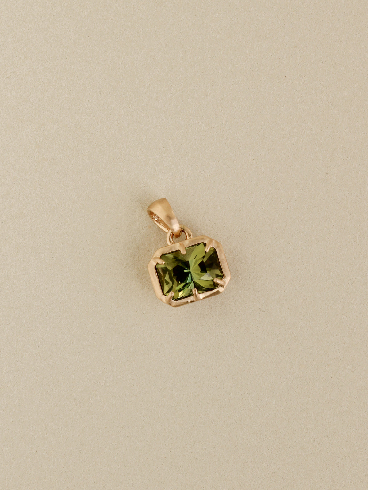 Radiant Tourmaline Arris Charm