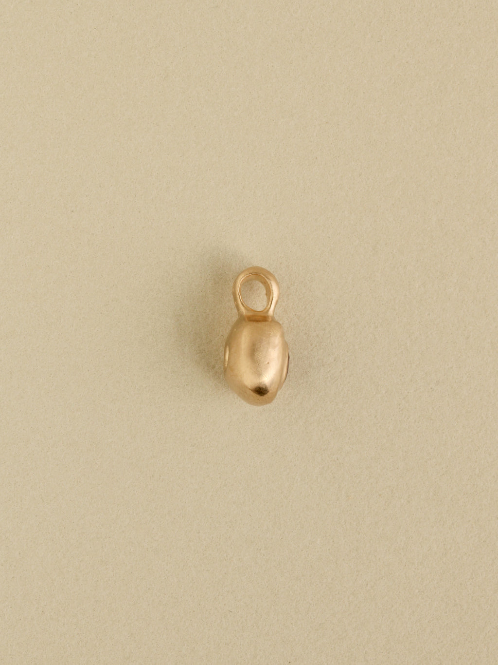 Sculpted Tourmaline Pillow Charm