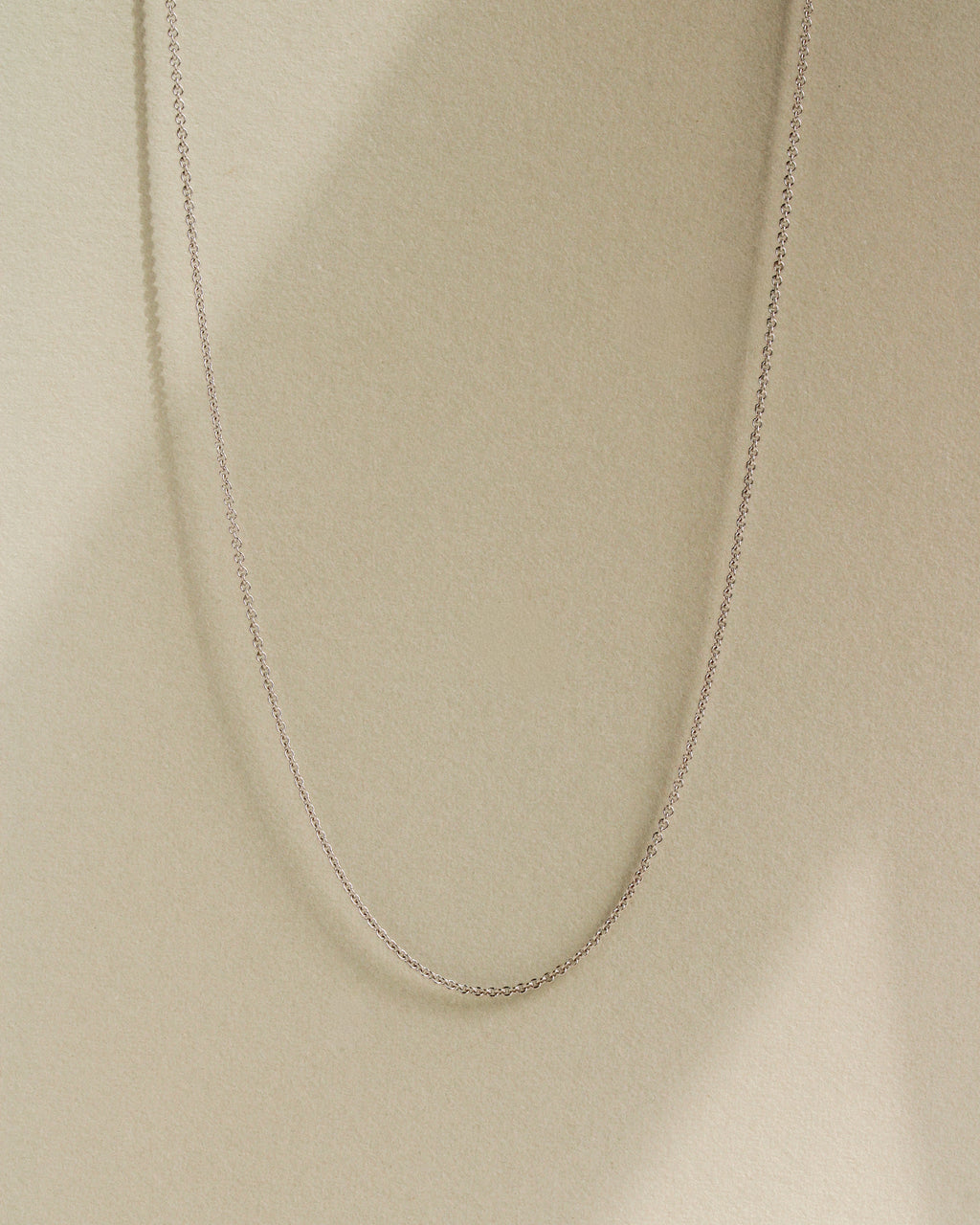 Oval Cable Chain, 18", 1.3mm