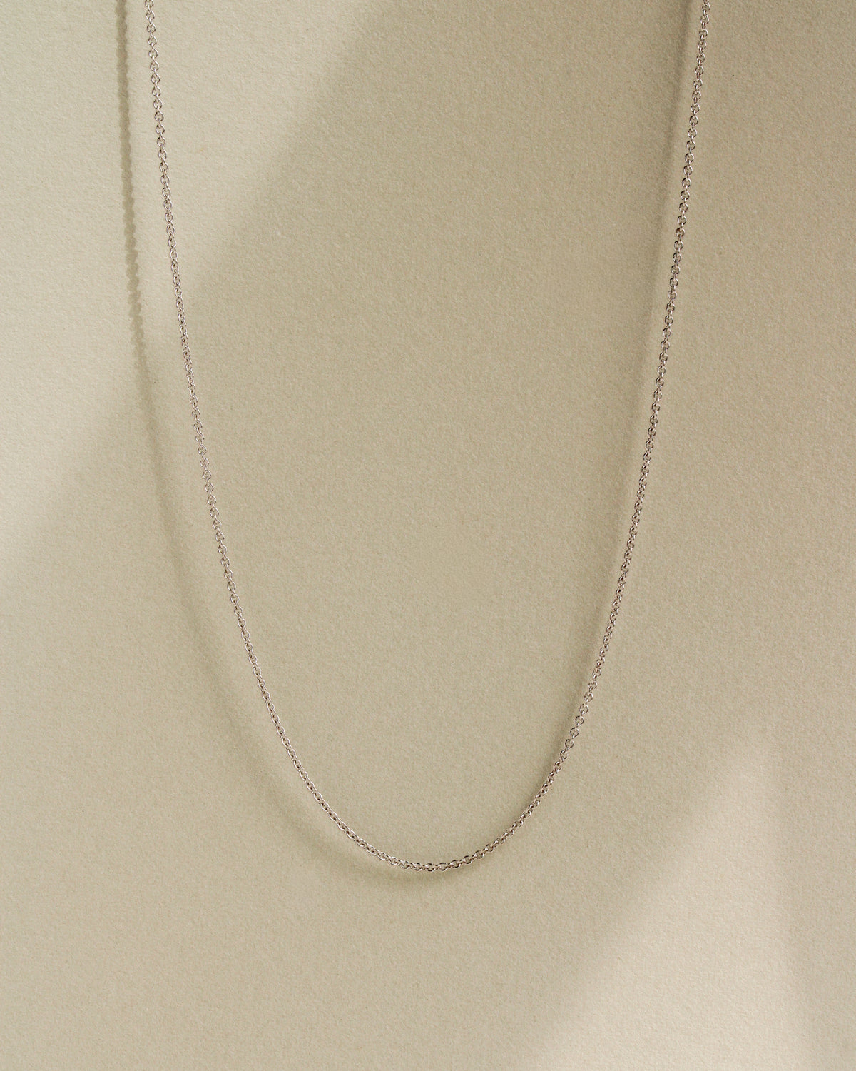 Oval Cable Chain, 18", 1.3mm