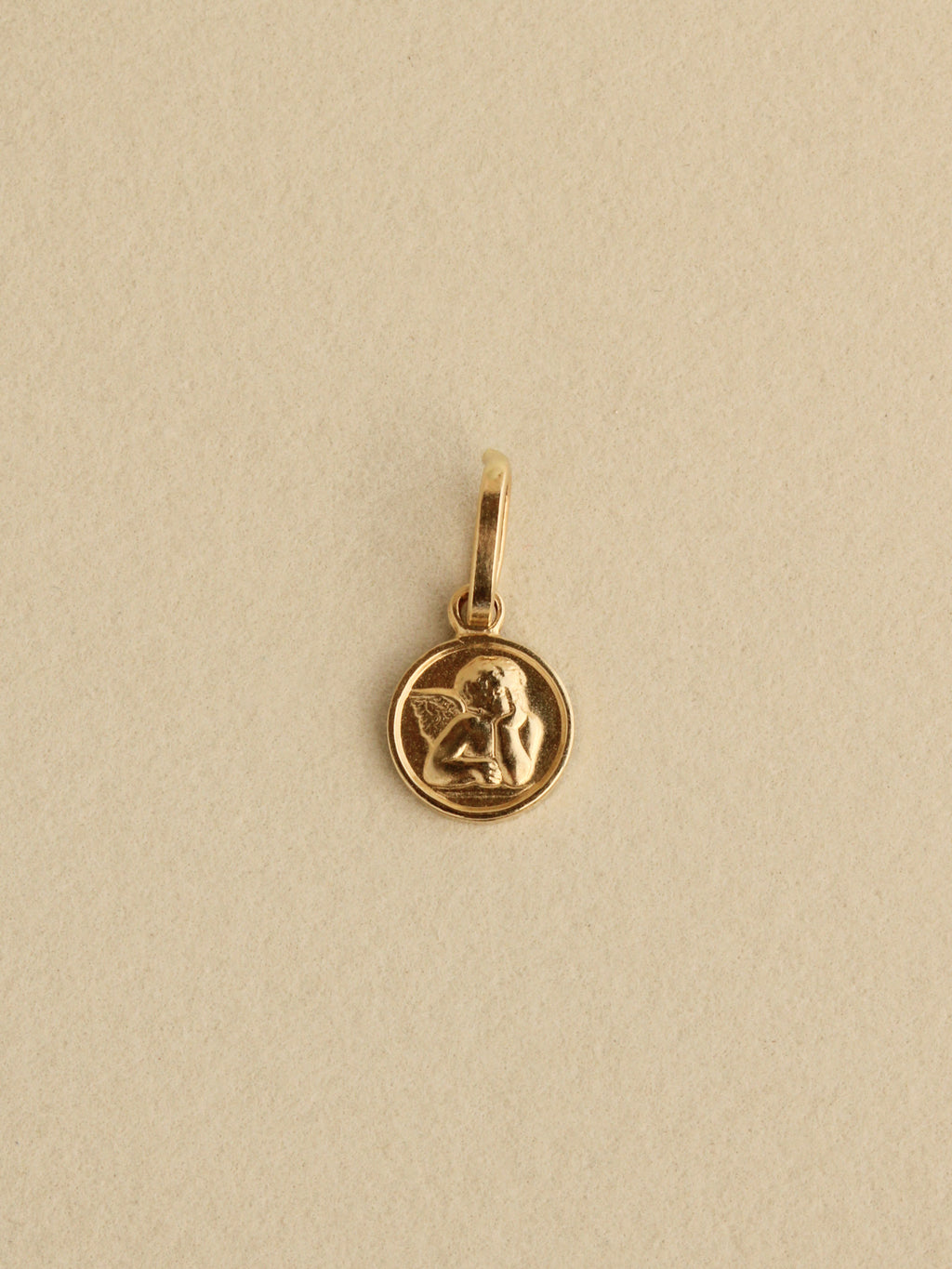 Small Cherub Medallion