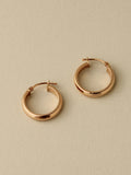 Faceted Hoops, 20mm