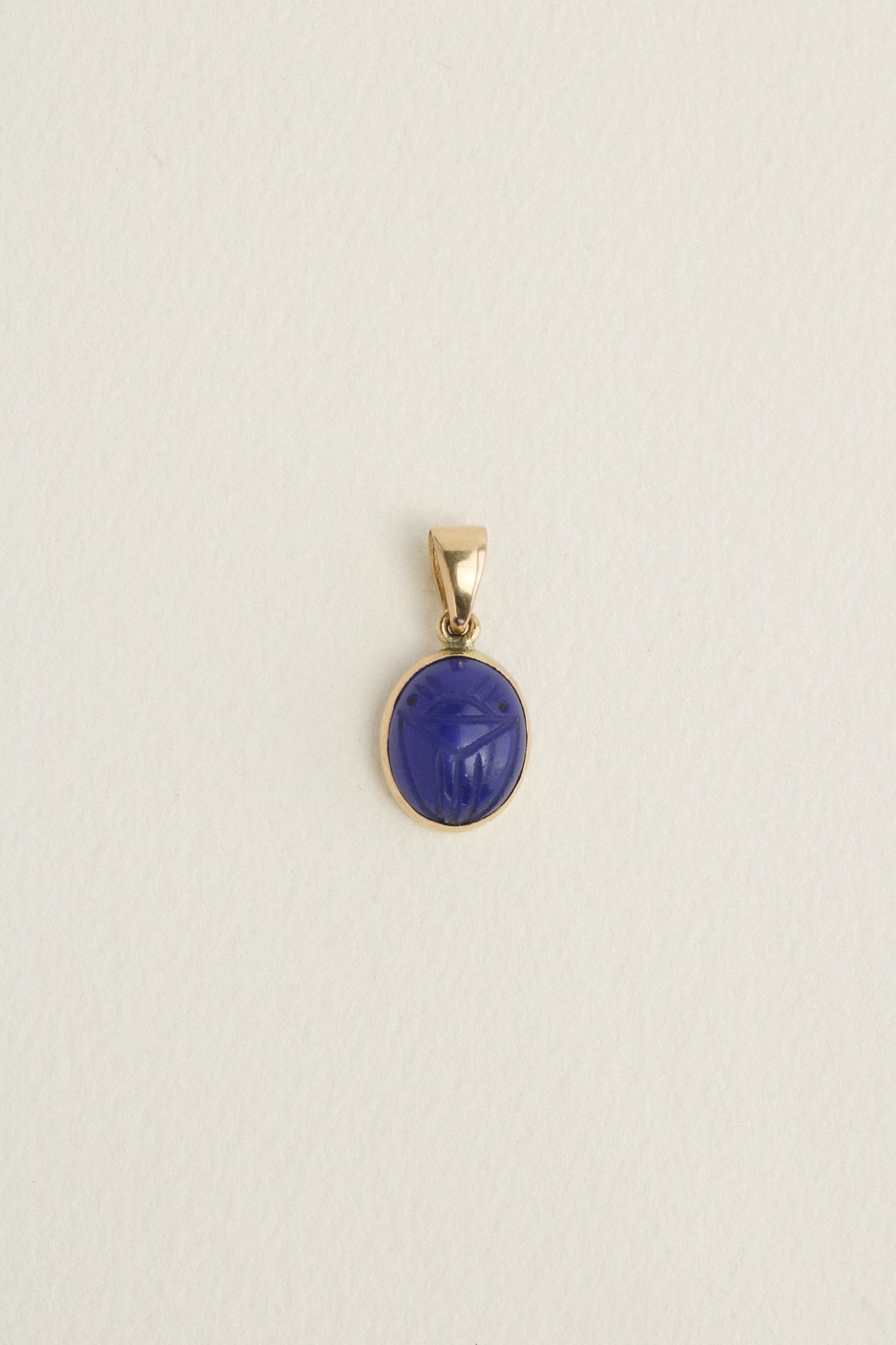 Stone Scarab Charms