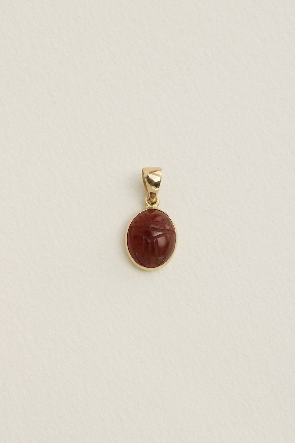 Stone Scarab Charms