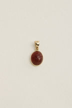 Stone Scarab Charms