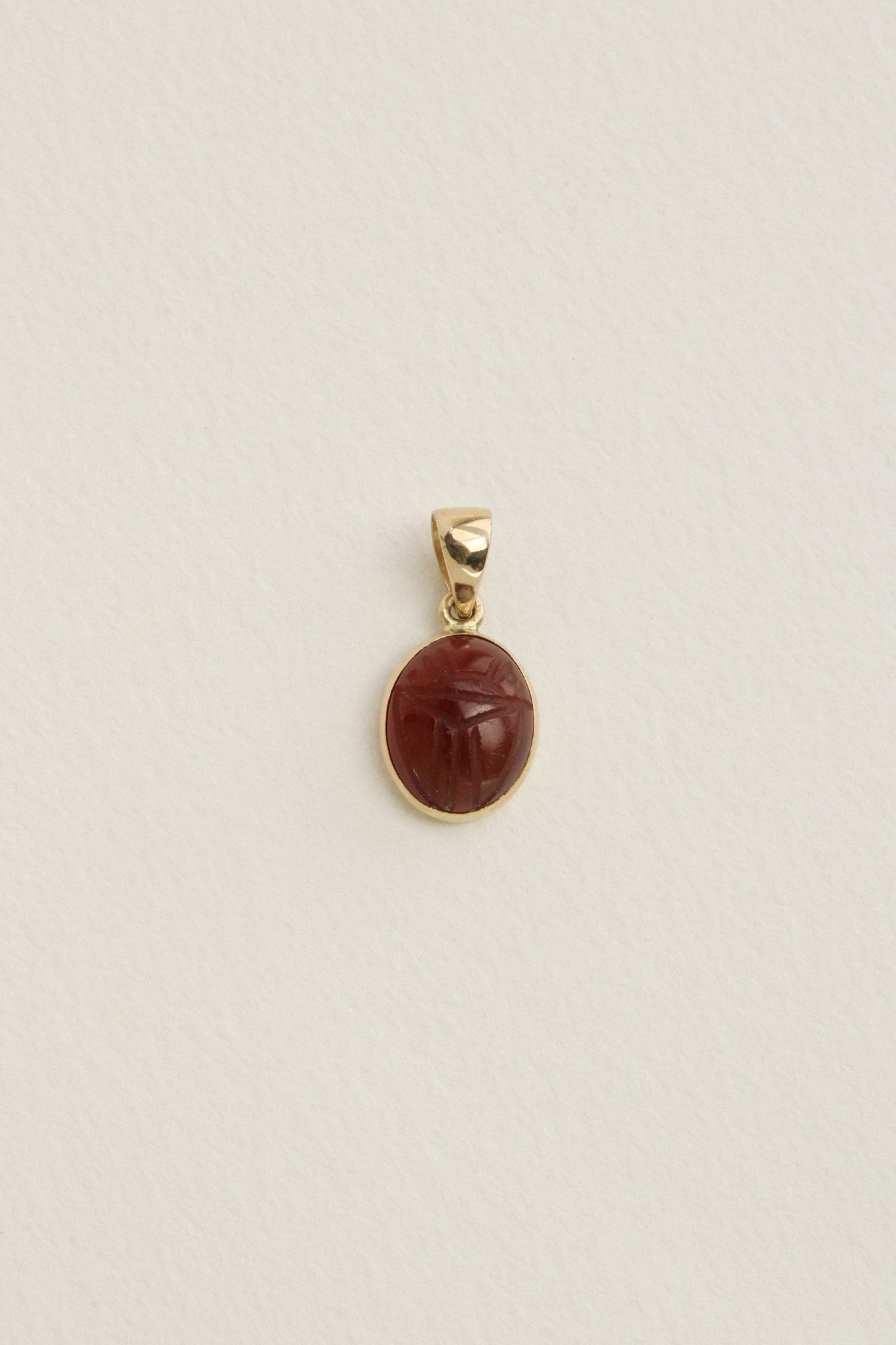 Stone Scarab Charms