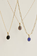 Stone Scarab Charms