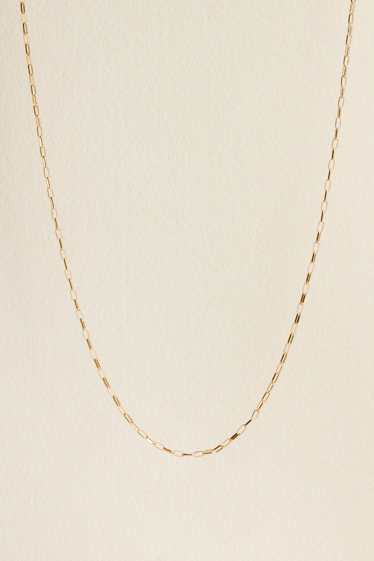 Elongated Rolo Chain