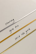 Herringbone Chain Necklace
