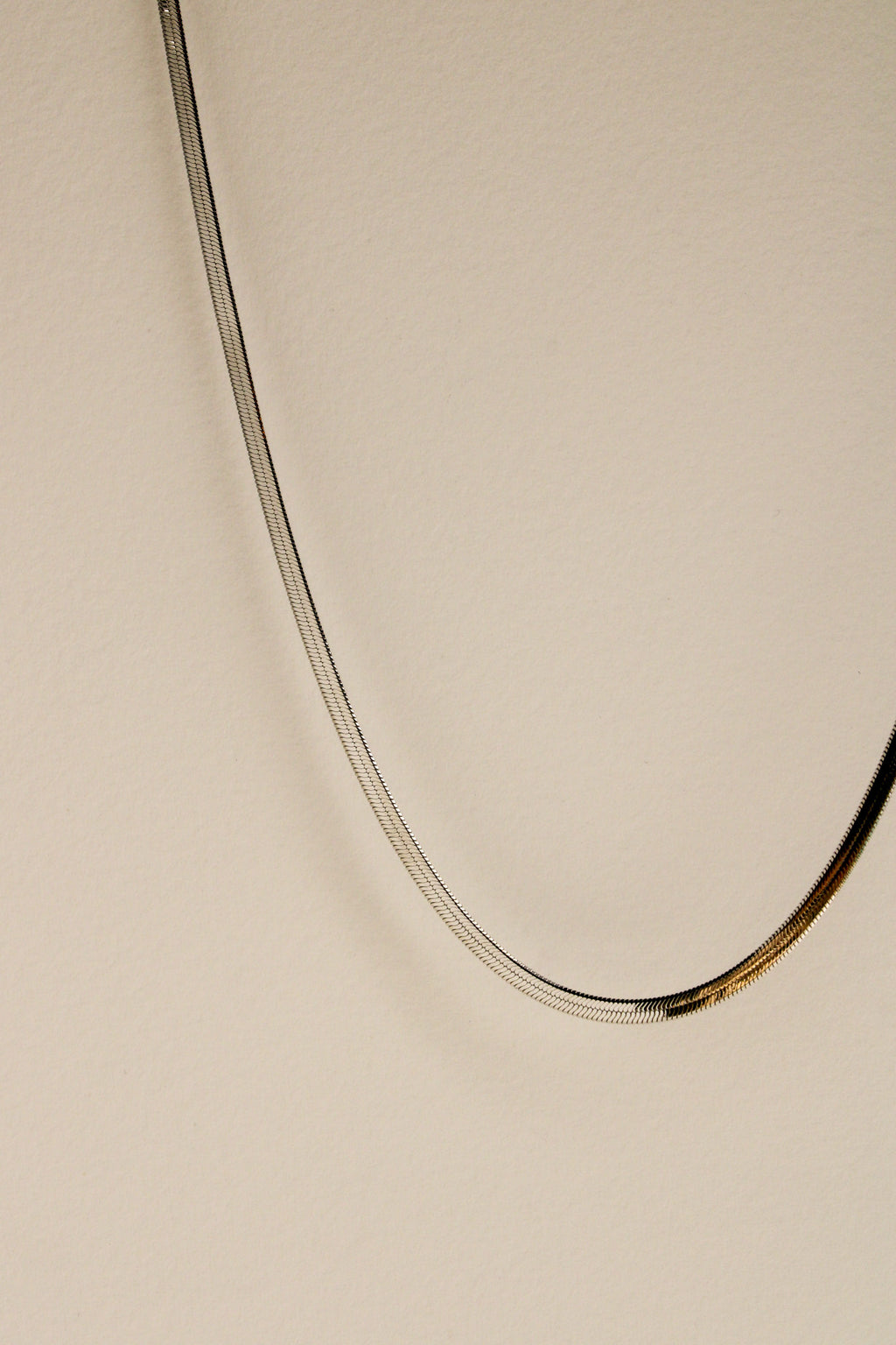 Herringbone Chain Necklace – Rackk Ruin - Main Image