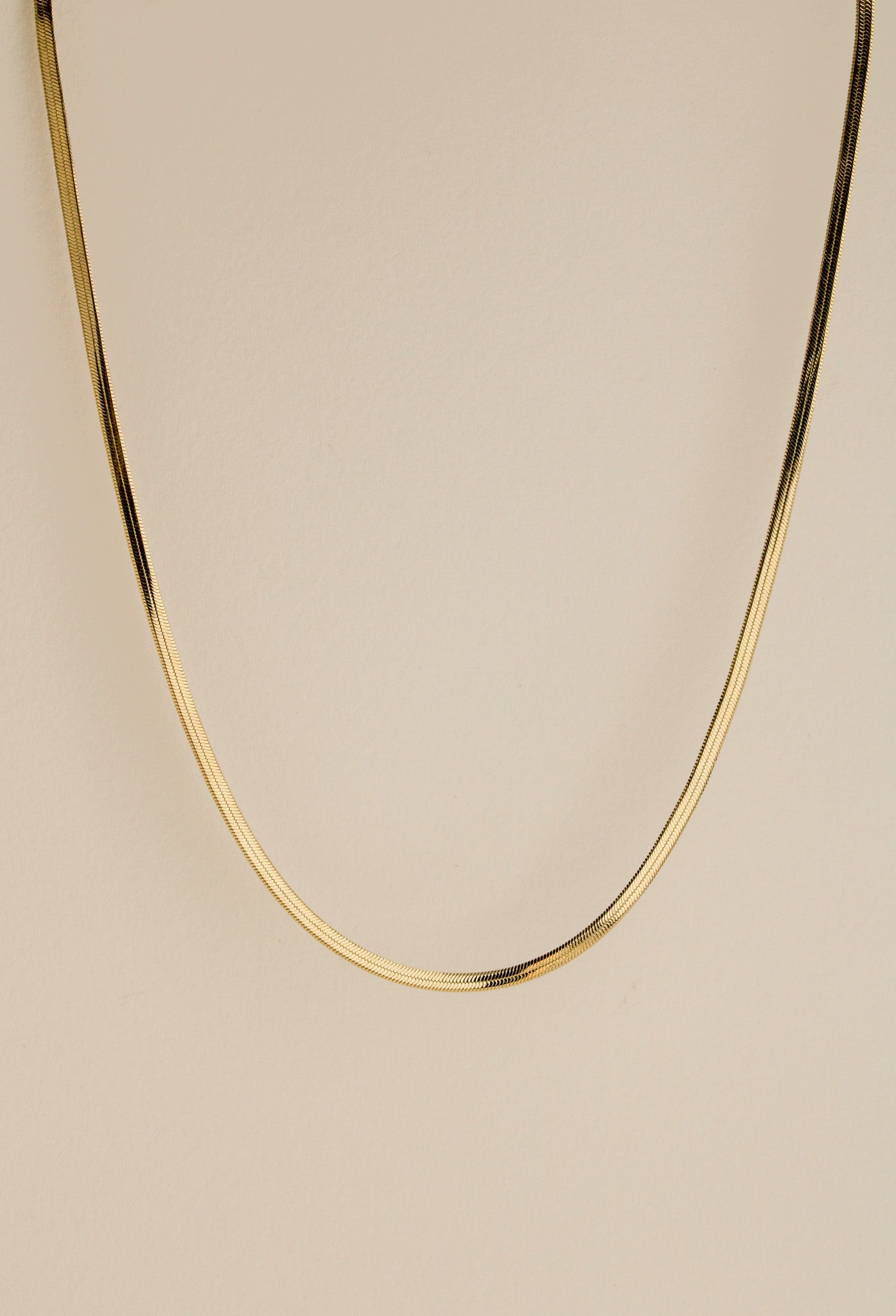 Herringbone Chain Necklace