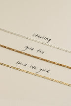 Figaro Chain Necklace