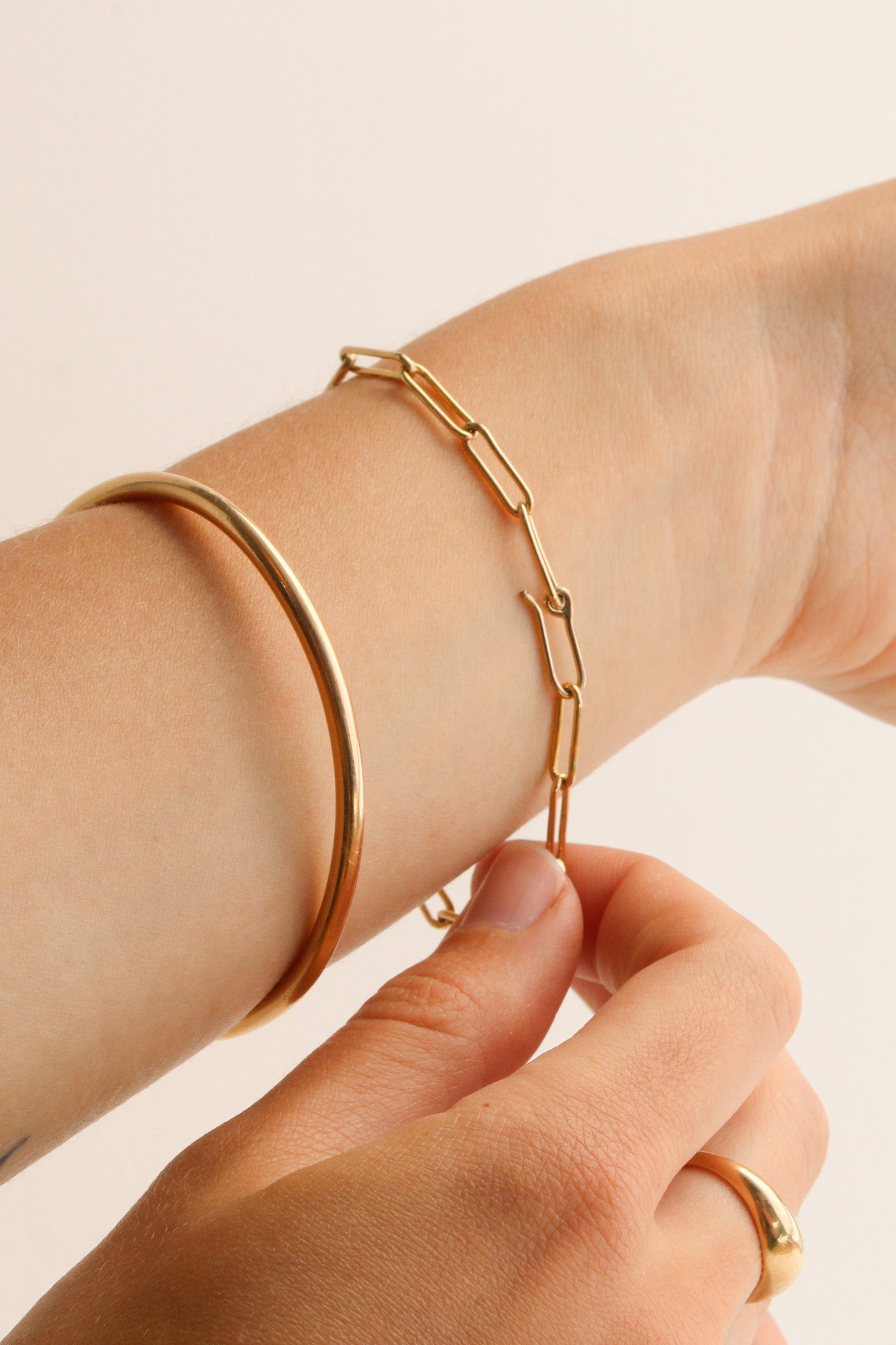 Paperclip Chain Bracelet