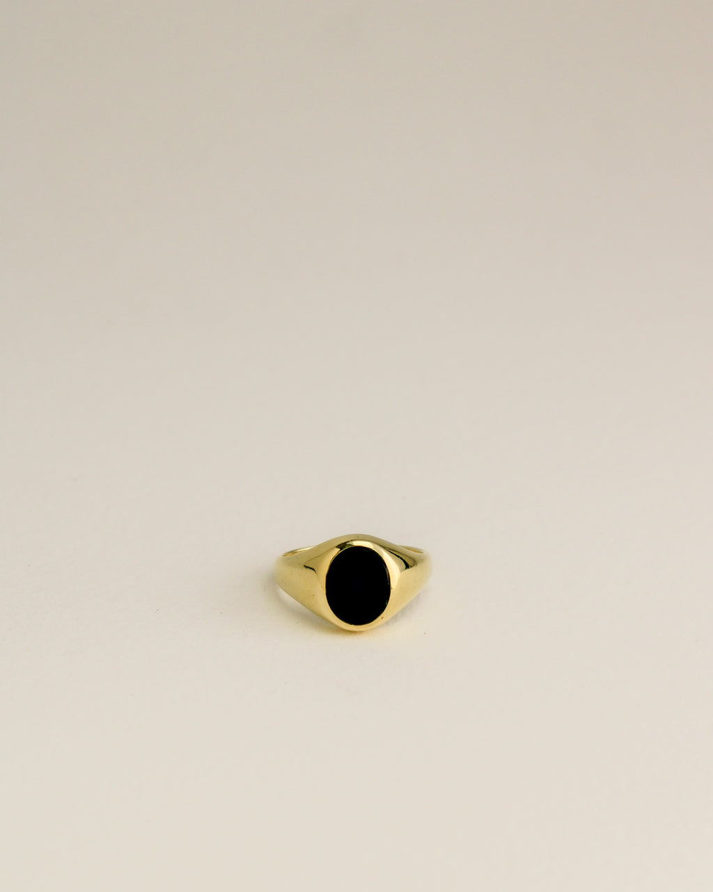 10k Onyx Ring