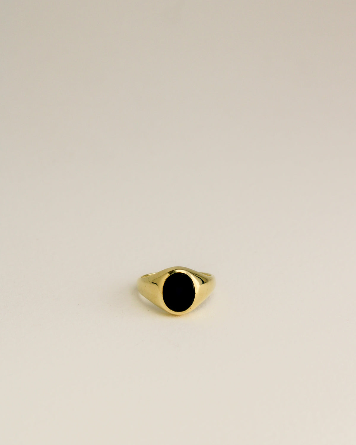 10k Onyx Ring