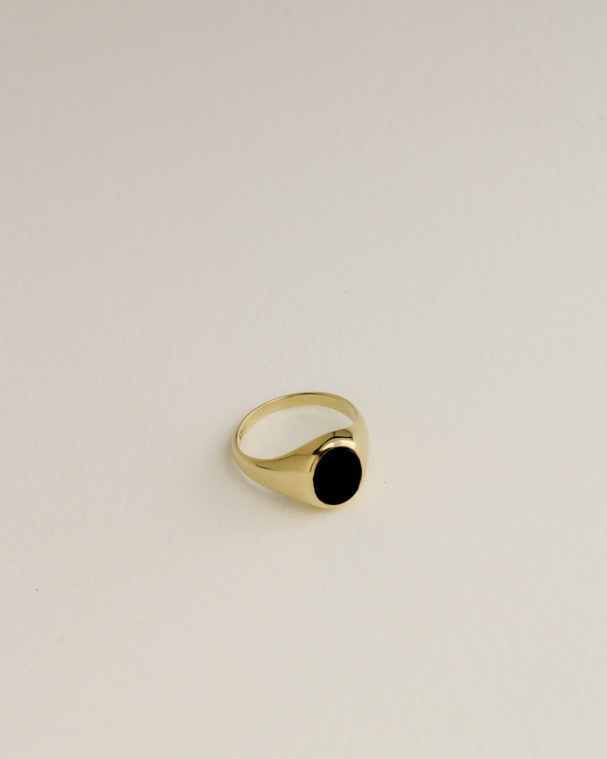 10k Onyx Ring