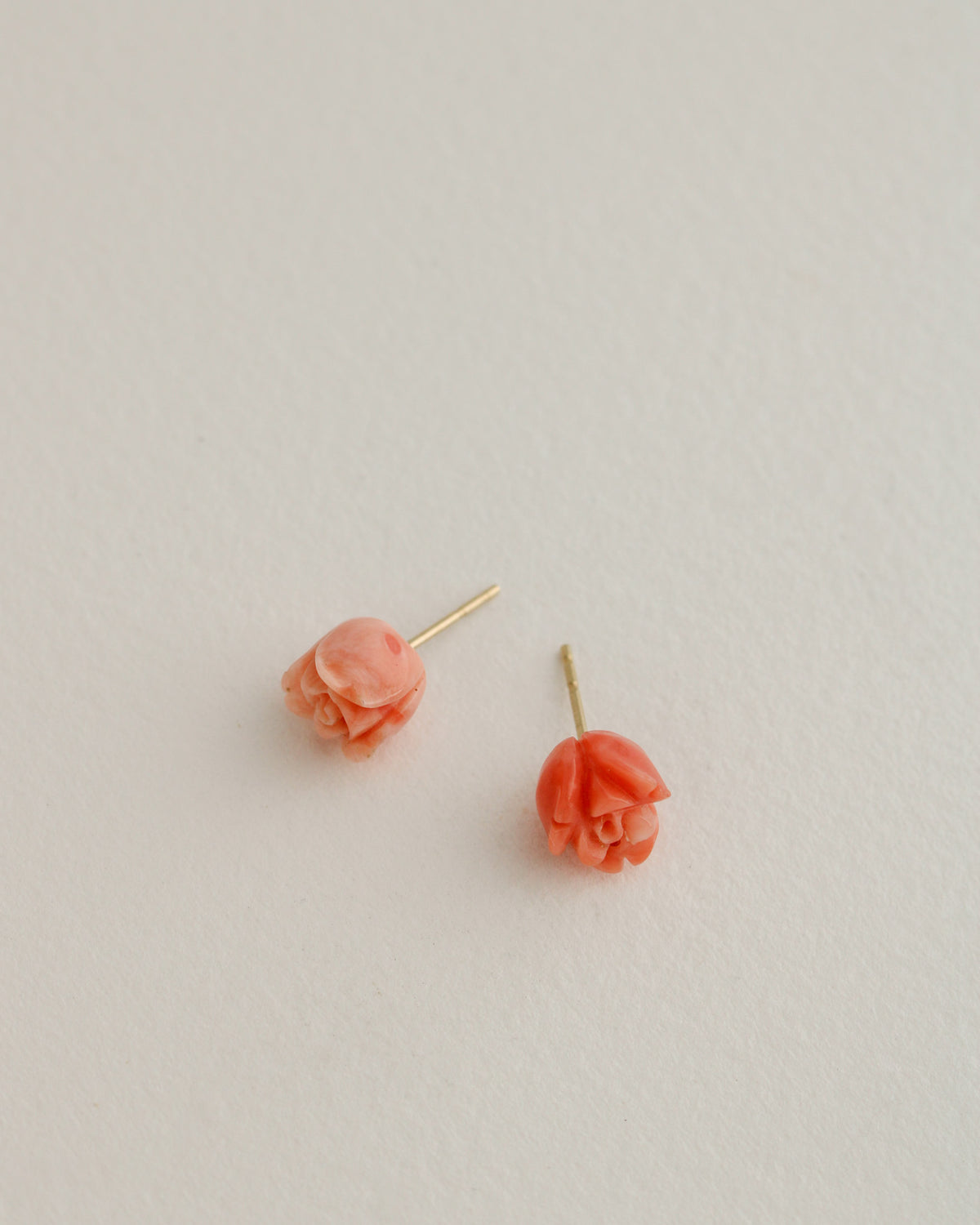 14k Rosette Studs