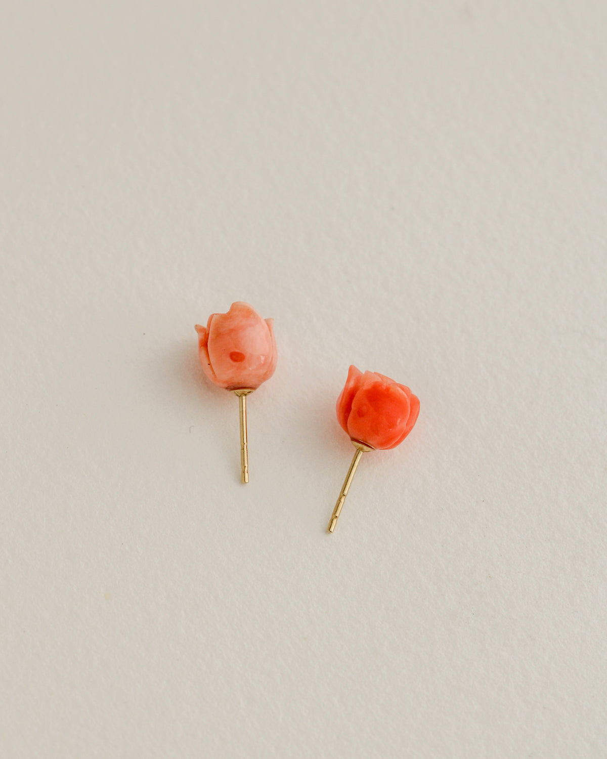 14k Rosette Studs