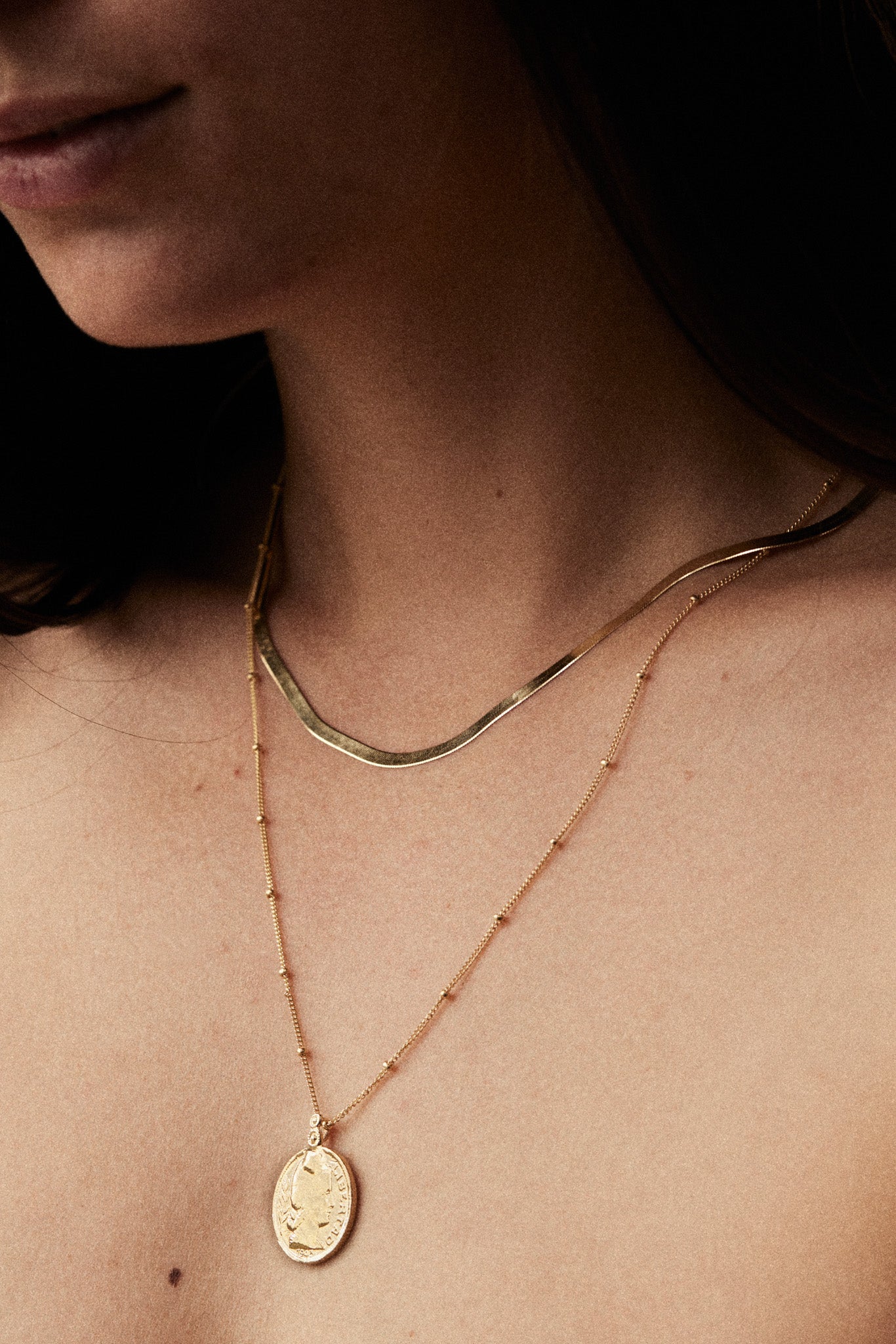 Herringbone Chain Necklace