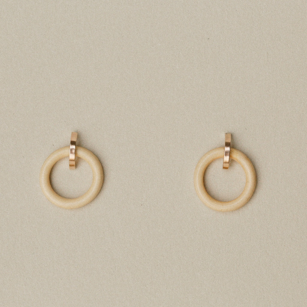 Bone Link Earrings