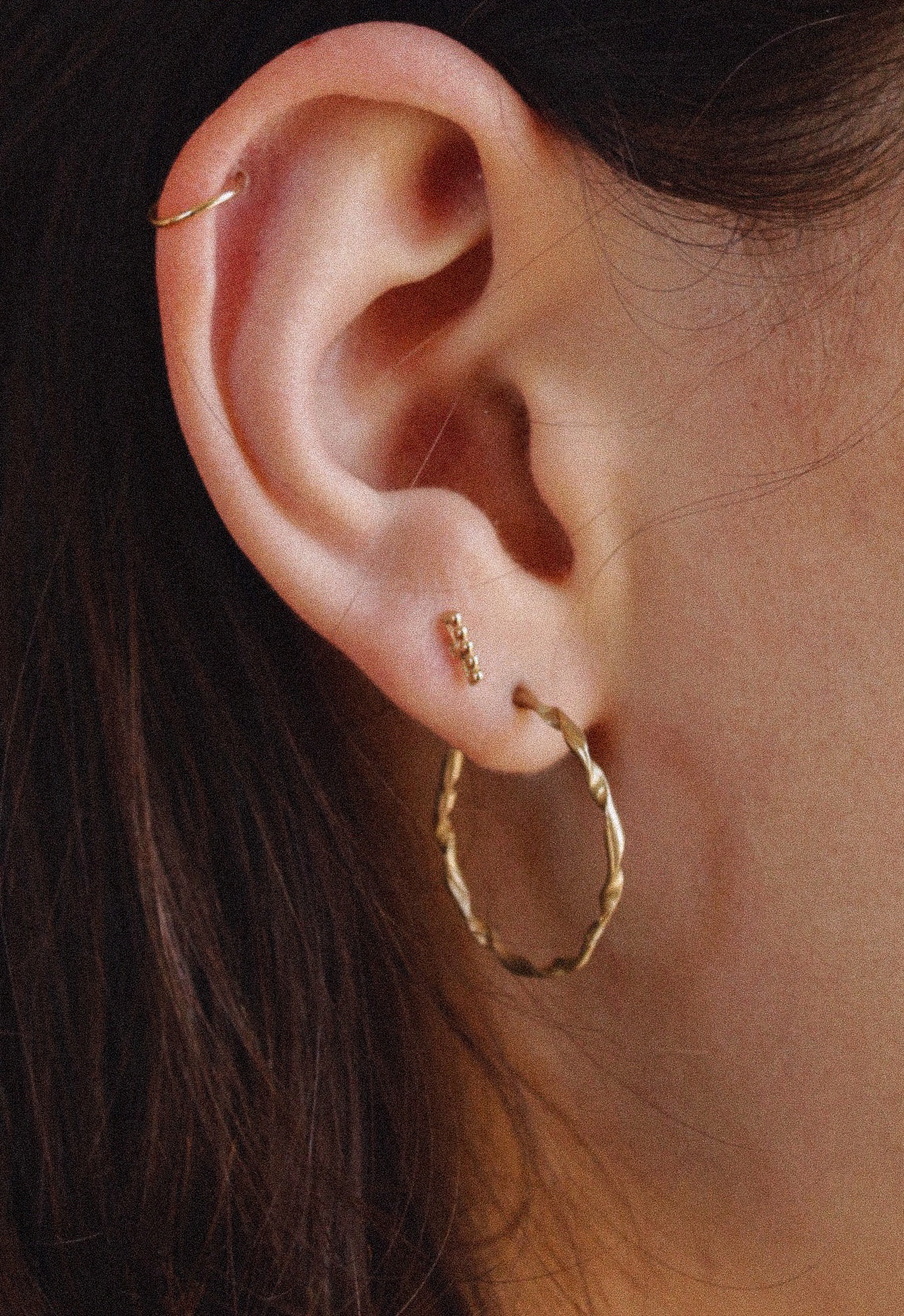 Petite Stippled Studs